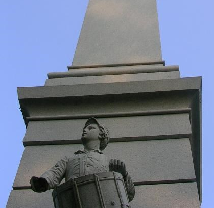 Civil War monument at Missionary Ridge.